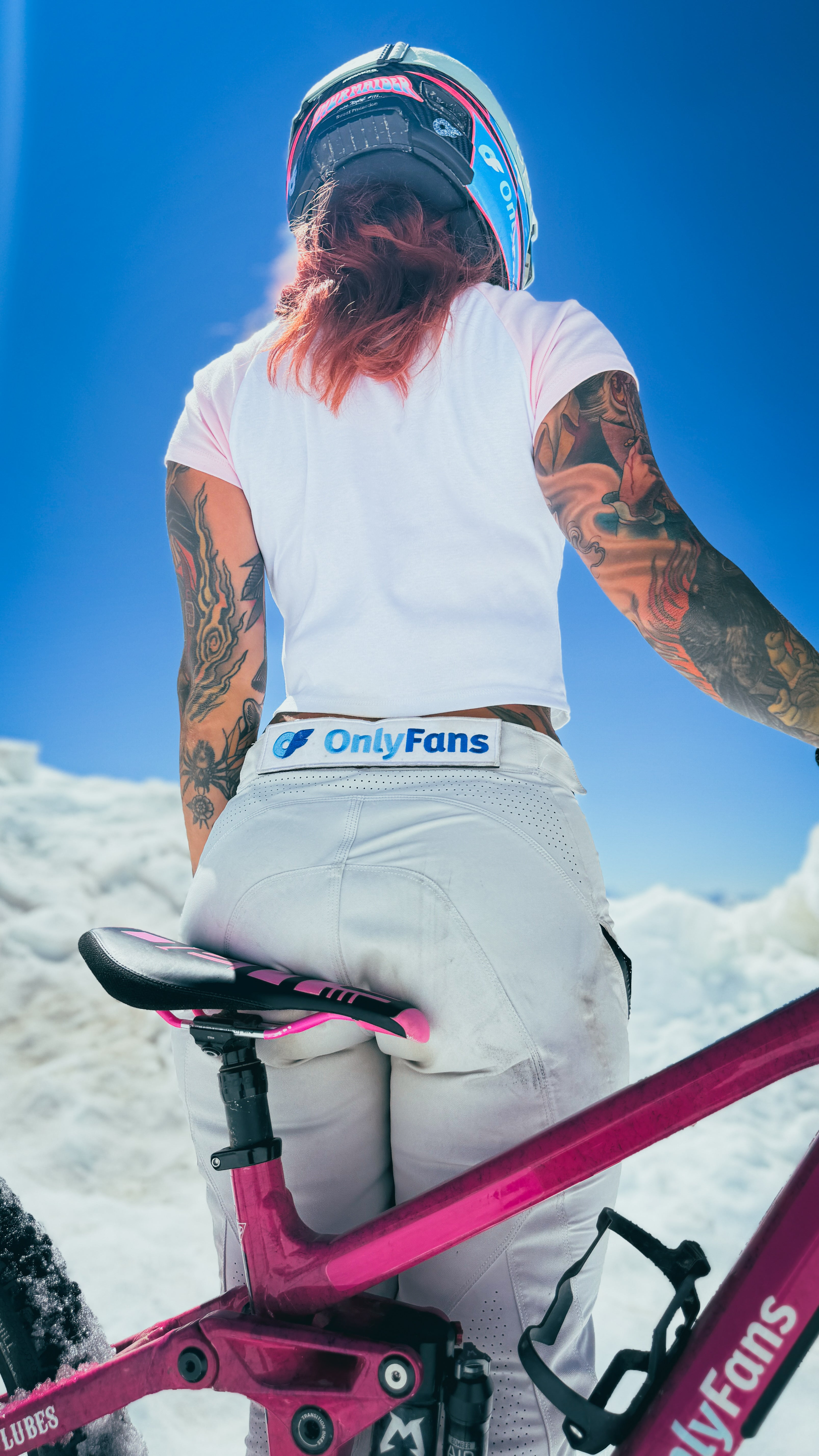 Biking's not the only thing I suck at - baby tee
