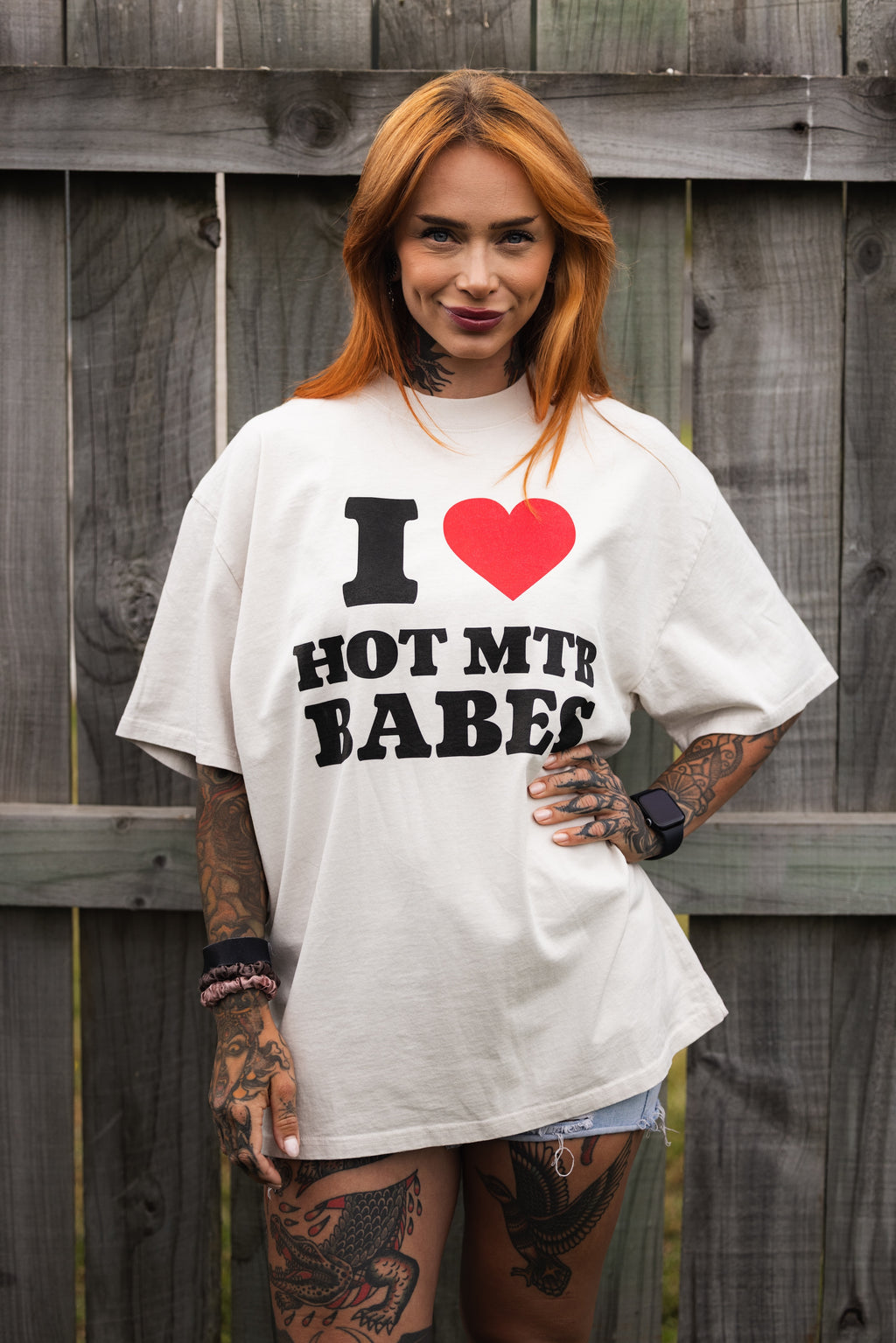 I ❤️ HOT MTB BABES t-shirt